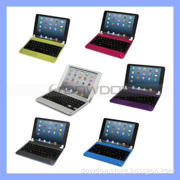 Slim Aluminum Wireless Bluetooth Keyboard Case for Apple iPad Mini
